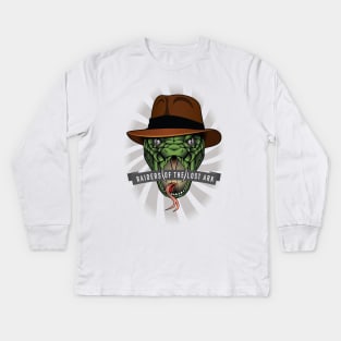 Raiders of the Lost Ark - Alternative Movie Poster Kids Long Sleeve T-Shirt